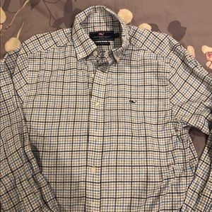 Vineyard vines men’s  flannel checked shirt